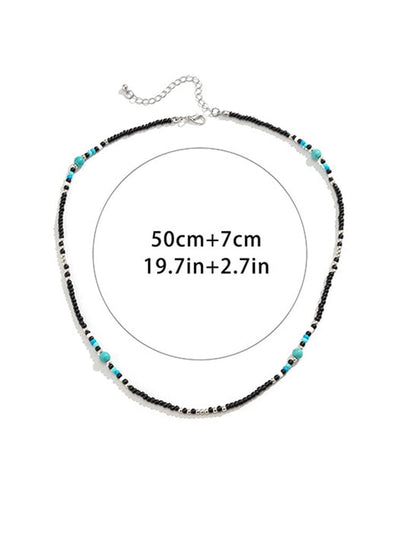 Collana Raffinata con Perline Variegate