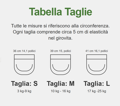 Set di 4 Pannolini lavabili ECO per bambini