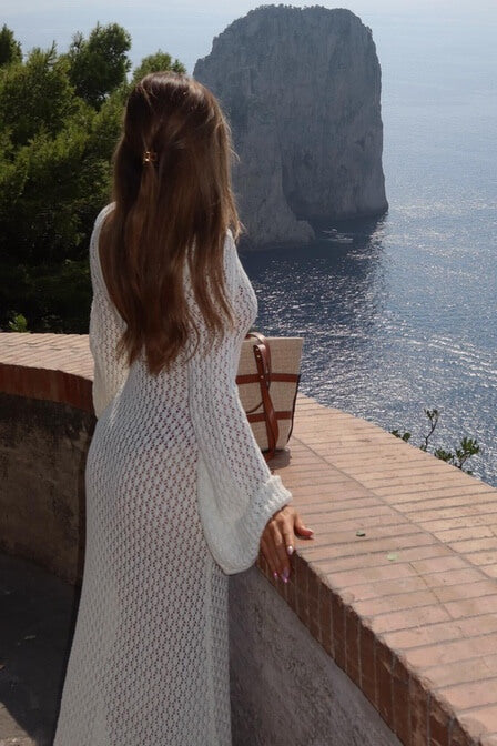 Avine™ | Abito Maxi All'uncinetto