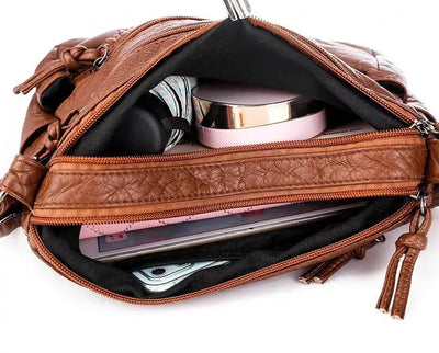 Sophias weiche Eleganz | Leder Tasche