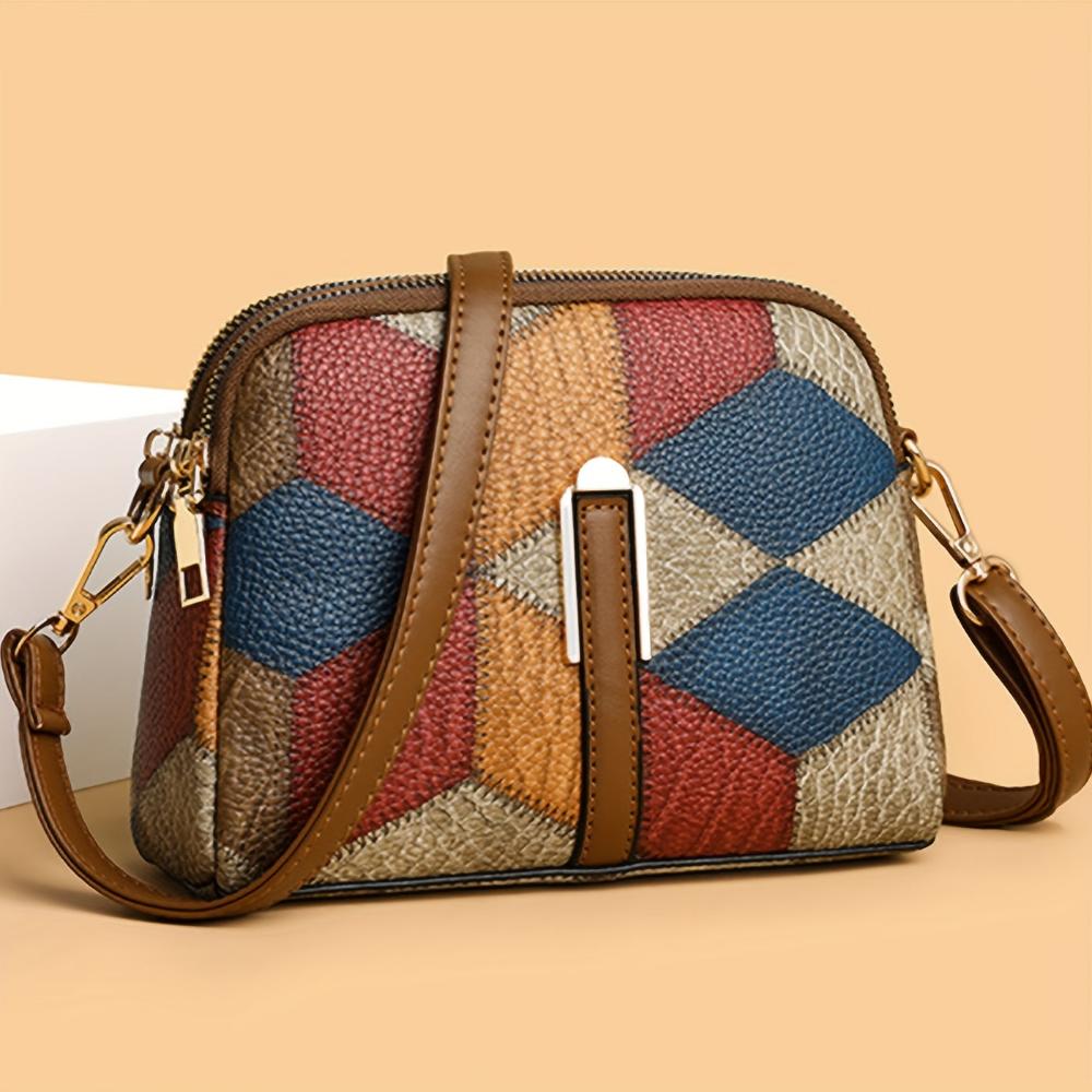 Clio | Borsa Mini Crossbody Patchwork
