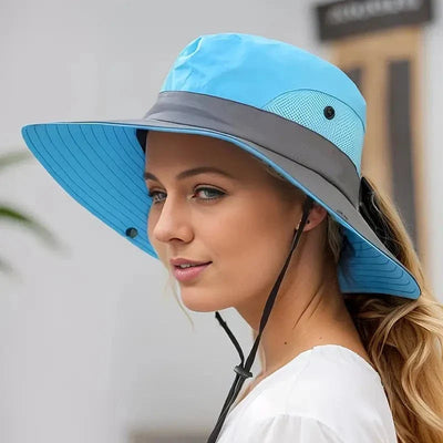 Cappello UV-Protect per Coda di Cavallo