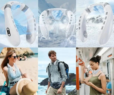 Ventilatore da collo con raffreddamento a semiconduttore