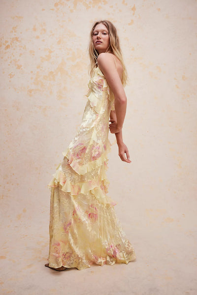 Annabel™ | Elegante Maxi Abito a Fiori
