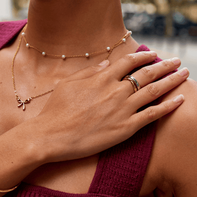 Bague Elena à trois tons