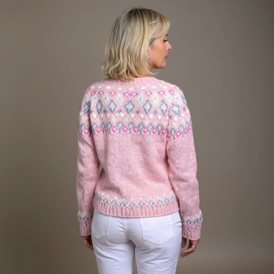 Haselnuss | Pink Comfort Cardigan