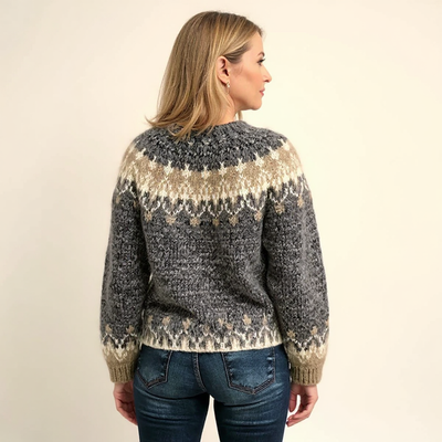 Samantha | Vintage Isländischer Pullover