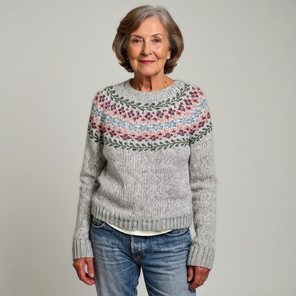 Bridget | Vintage Isländischer Pullover
