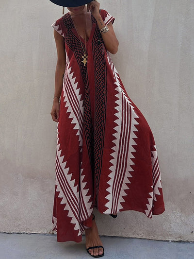 Boho™ | Vestito Senza Maniche con Scollo a V