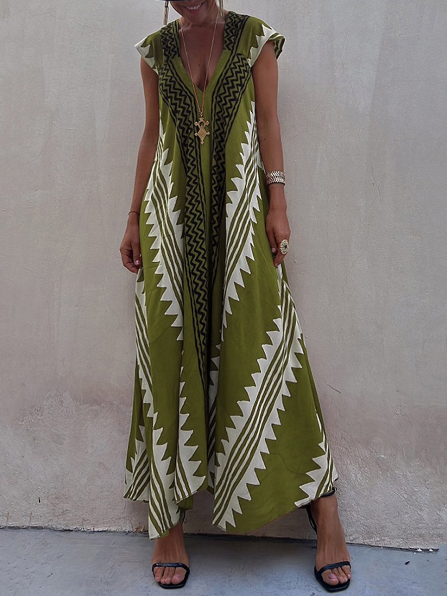 Boho™ | Vestito Senza Maniche con Scollo a V