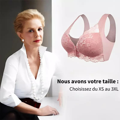 Livia - Pacco da 3 Reggiseni Senza Fili Modellanti con Chiusura Frontale