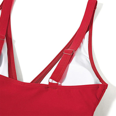 Costume da Bagno Modellante con Accenti in Rete di Lusso