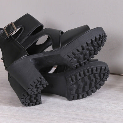 Frederika | Sandali con punta aperta e tacco alto