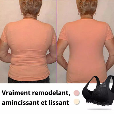 Livia - Pacco da 3 Reggiseni Senza Fili Modellanti con Chiusura Frontale