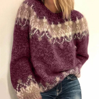 Samantha | Vintage Isländischer Pullover